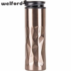 450ml Stainless Steel thermos Irregular Electroplate thermocup Tumbler Vacuum Flask portable water bottle Kettle travel mug